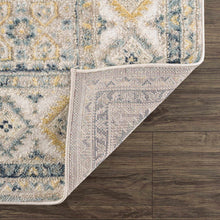 Carregar imagem no visualizador da galeria, Brend Blue Medallion Area Rug - Clearance
