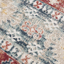 Carregar imagem no visualizador da galeria, Bindi Blue &amp; Rose Area Rug - Clearance

