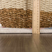 Carregar imagem no visualizador da galeria, Bindi Blue &amp; Rose Area Rug - Clearance
