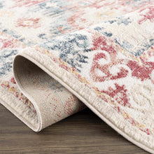 Carregar imagem no visualizador da galeria, Bindi Blue &amp; Rose Area Rug - Clearance
