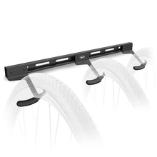 Carregar imagem no visualizador da galeria, Wall Mounted Bike Rack for 3 Bikes

