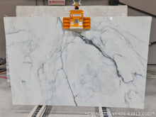 Load image into Gallery viewer, Calacatta Verde White Bookmatching Marble Slabs Polished - Full Truckload
