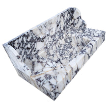 Carregar imagem no visualizador da galeria, Calacatta Viola Marble Wall-mount Bathroom Sink with 10&quot; Backsplash (W)20&quot; (L)40&quot; (H)6&quot;
