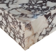 Load image into Gallery viewer, Calacatta Viola Marble Rectangular Prism Block Design Coffee Table (W)24&quot; (L)24&quot; (H)12&quot;

