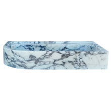 Carregar imagem no visualizador da galeria, Calacatta Viola Marble Wall-mount Bathroom Rectangular Corner Sink (W)16&quot; (L)24&quot; (H)4&quot;
