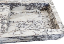 Load image into Gallery viewer, Calacatta Viola Marble Double Bathroom Sink Polished (W)19&quot; (L)53&quot; (H)6&quot;
