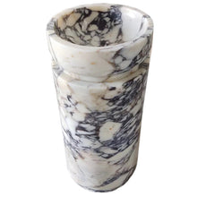 Carregar imagem no visualizador da galeria, Calacatta Viola Marble Designer Pedestal Stand-Alone Sink (W)18&quot; (L)18&quot; (H)33&quot;

