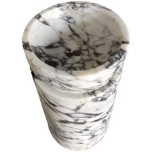 Carregar imagem no visualizador da galeria, Calacatta Viola Marble Designer Pedestal Stand-Alone Sink (W)18&quot; (L)18&quot; (H)33&quot;
