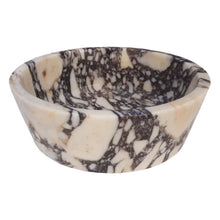 Carregar imagem no visualizador da galeria, Calacatta Viola Marble Tapered Above Vanity Bathroom Sink Honed/Matte (D)16&quot; (H)6&quot;
