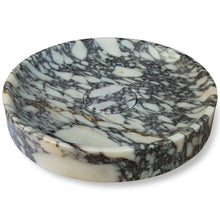 Carregar imagem no visualizador da galeria, Calacatta Viola Marble Natural Stone Round Above Vanity Bathroom Sink Polished (D)15.5&quot; (H)4.5&quot;
