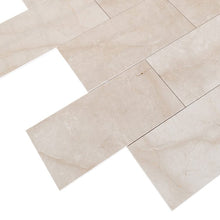Load image into Gallery viewer, Calista Cream Medium Beige Marble Floor and Wall Tile - Livfloors Collection
