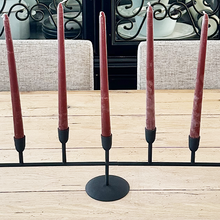Load image into Gallery viewer, 41 Inch Matte Black 11-Taper Candle Holder
