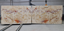 Load image into Gallery viewer, Caramel White Beige Bookmatching Marble Slabs Polished - Full Truckload
