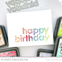 Cargar imagen en el visor de la galería, Bold Happy Birthday Die-namics
