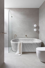 Load image into Gallery viewer, Imperial White Marble Bathtub Hand-carved from Solid Marble Block (W)32&quot; (L)70&quot; (H)20&quot;
