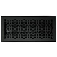 Load image into Gallery viewer, Cast Aluminum Cathedral Vent Cover - Black
