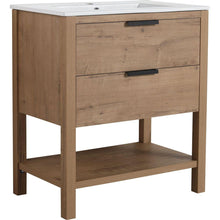 Carregar imagem no visualizador da galeria, 30 Inch Bathroom Vanity Plywood With 2 Drawers
