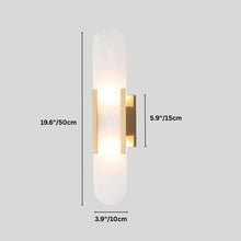 Load image into Gallery viewer, Cecelia Alabaster Wall Lamp

