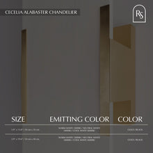 Carregar imagem no visualizador da galeria, Cecelia Alabaster Wall Lamp
