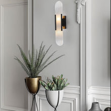 Load image into Gallery viewer, Cecelia Alabaster Wall Lamp

