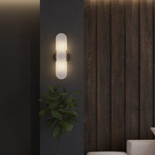 Load image into Gallery viewer, Cecelia Alabaster Wall Lamp

