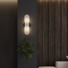 Load image into Gallery viewer, Cecelia Alabaster Wall Lamp
