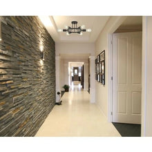 Cargar imagen en el visor de la galería, Ceiling Lamp with 6-Lights - Semi Recessed Sputnik Design for Living Rooms
