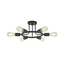 Cargar imagen en el visor de la galería, Ceiling Lamp with 6-Lights - Semi Recessed Sputnik Design for Living Rooms

