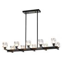 Cargar imagen en el visor de la galería, Chandelier Lights for Living Room with Modern Crystal Design &amp; 10-Light Fixture
