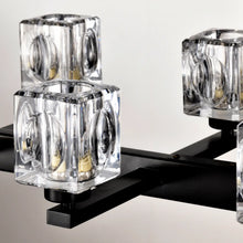 Cargar imagen en el visor de la galería, Chandelier Lights for Living Room with Modern Crystal Design &amp; 10-Light Fixture
