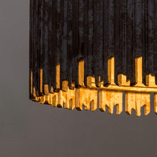 Cargar imagen en el visor de la galería, Chouinard 3-Light Natural Wooden Drum Chandelier
