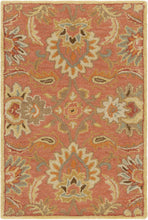 Cargar imagen en el visor de la galería, Chesterton Hand Tufted Orange 1112 Area Rug
