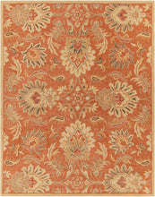Cargar imagen en el visor de la galería, Chesterton Hand Tufted Orange 1112 Area Rug
