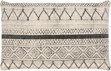 Load image into Gallery viewer, Calliope Monochrome Patterned Throw Pillow
