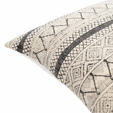 Load image into Gallery viewer, Calliope Monochrome Patterned Throw Pillow
