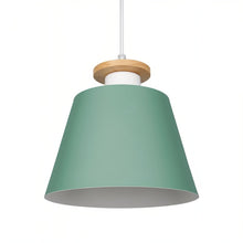 Cargar imagen en el visor de la galería, Color Block Cone Pendant Light
