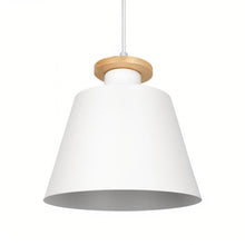 Load image into Gallery viewer, Color Block Cone Pendant Light
