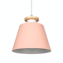 Load image into Gallery viewer, Color Block Cone Pendant Light
