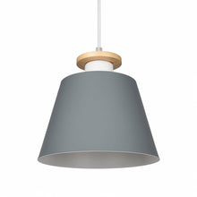 Load image into Gallery viewer, Color Block Cone Pendant Light
