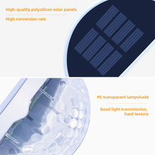 Cargar imagen en el visor de la galería, Compact Solar Light for Wall with Elegant Water Drop Lighting for Outdoor
