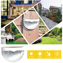 Cargar imagen en el visor de la galería, Compact Solar Light for Wall with Elegant Water Drop Lighting for Outdoor
