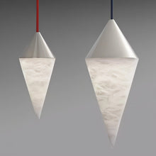 Carregar imagem no visualizador da galeria, Conus Alabaster Chandelier
