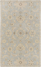 Cargar imagen en el visor de la galería, Copen Beige Floral Wool Rug
