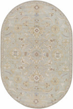 Cargar imagen en el visor de la galería, Copen Beige Floral Wool Rug

