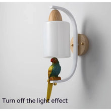 Load image into Gallery viewer, Creative Bird Lamp with Solid Wood Design for Aisle &amp; Living Room
