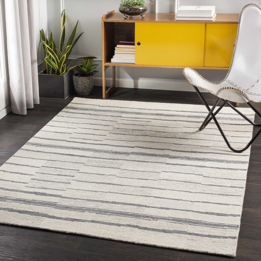 Creswell Broken-Striped Area Rug