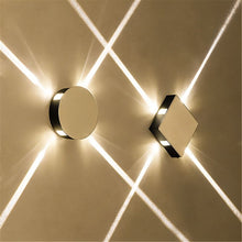 Cargar imagen en el visor de la galería, Cross Star Wall Lamp
