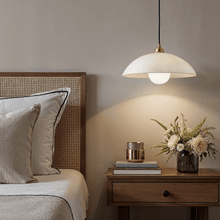 Load image into Gallery viewer, Cupola Alabaster Pendant Light
