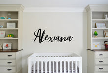 Load image into Gallery viewer, Boy or Girls Name Personalized Metal Word Sign
