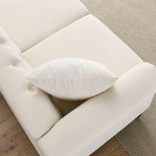 Carregar imagem no visualizador da galeria, 3-seater + 3-seater Combination sofa.Beige Velvet W834S00065
